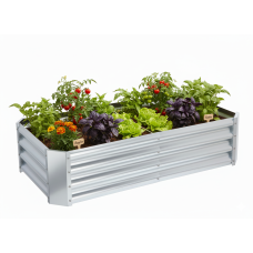 Garden Line Horganyzott fém magaságyás 140 x 60 x 30 CM - 