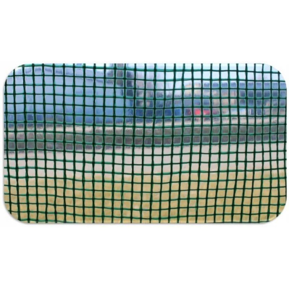 Garden Line Kerti Fóliasátor „Félsátor” Design – 3×1,5×2 m - zöld