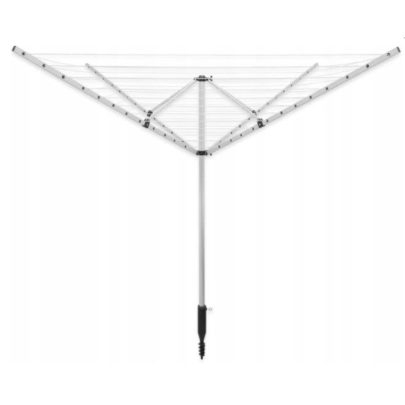 GARDEN LINE Kerti ruhaszárító 4 karos 50 m védőhuzattal
