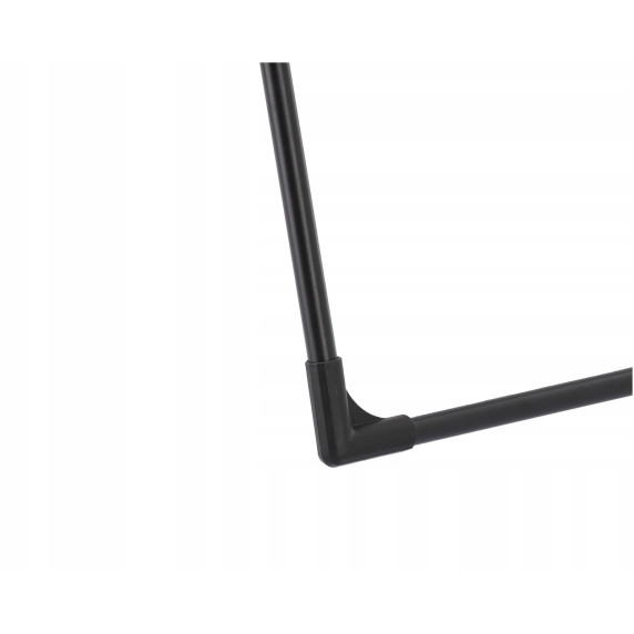 GARDEN LINE Sušilo za perilo z držalom za nogavice 174x61x106 cm RENATA - Črno