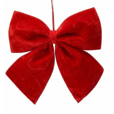 Karácsonyi masni  30 × 35 cm - piros - 