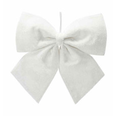 Karácsonyi masni  30 × 35 cm - fehér - 