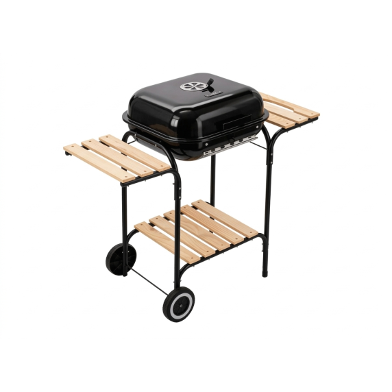 BBQ MEETING Záhradný gril na drevené uhlie 97,5 x 49 x 82,5 cm