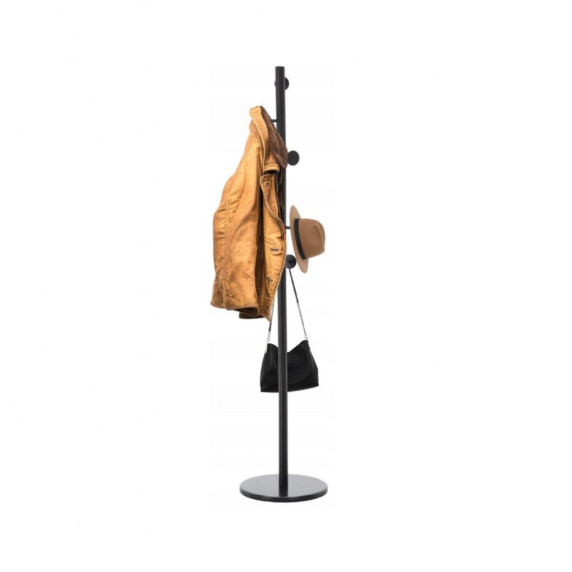 REDA Samostoječe obešalo 174 cm - črno