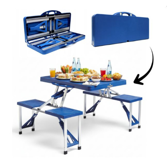 Zložljiv kamping set 131 × 82 × 66 cm