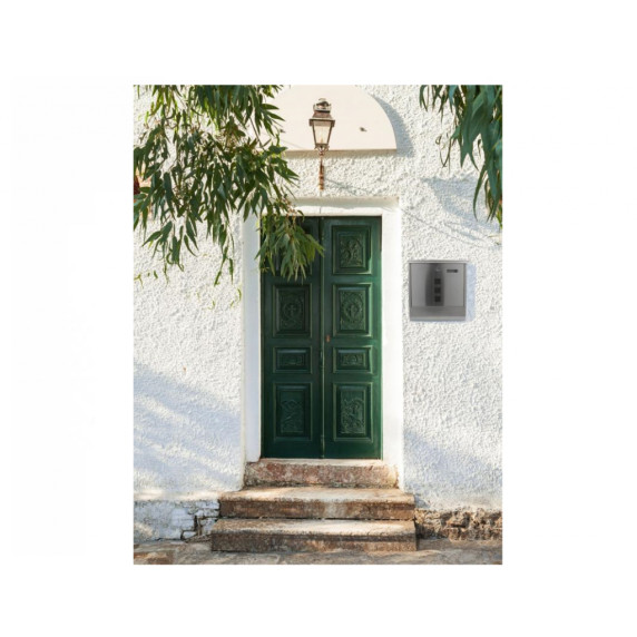 GARDEN LINE Postaláda 30,5x33,5x10 cm ALBATROSS - Ezüst