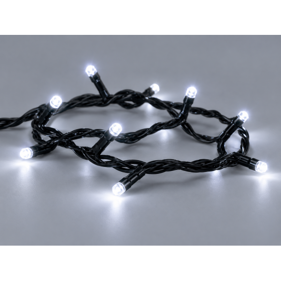 LED fényfüzér  500 LED 25 m hideg fehér - Beltéri/kültéri