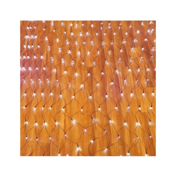 Ghirlandă luminoasă de Crăciun 3x2 m, 320 LED-uri – alb rece