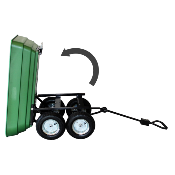Garden Line Kétfunkciós kerti szállítókocsi – Zöld