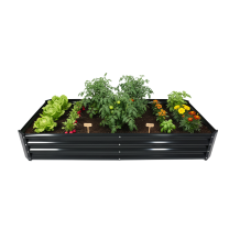 Garden Line fém magaságyás 180 x 90 x 30 CM - antracit - 