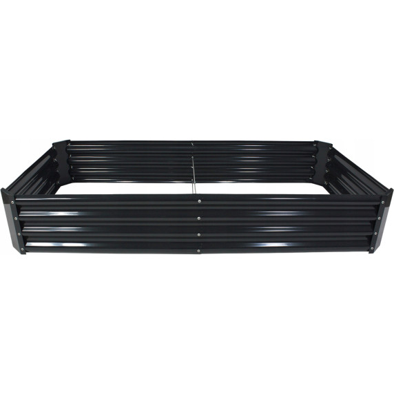 Garden Line fém magaságyás 180 x 90 x 30 CM - antracit