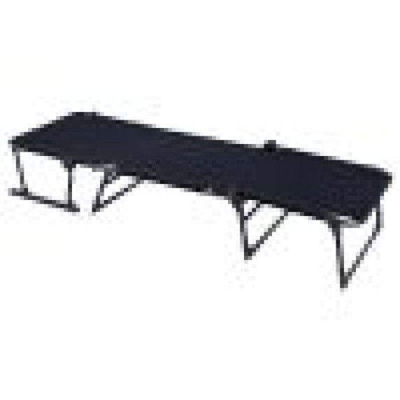 LINDER EXCLUSIV Vrtni ležalnik in počivalni stol 2v1 – črn