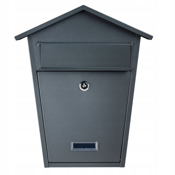 GARDEN LINE Postaláda 38x32x10,5 cm FINCH - Antracit