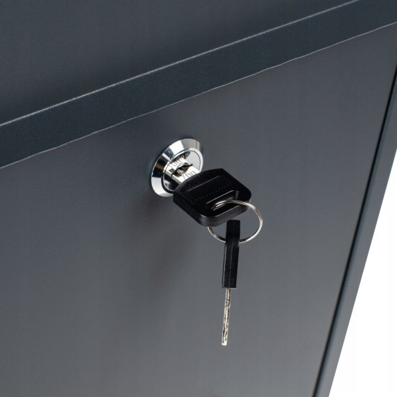 GARDEN LINE Postaláda 38x32x10,5 cm FINCH - Antracit