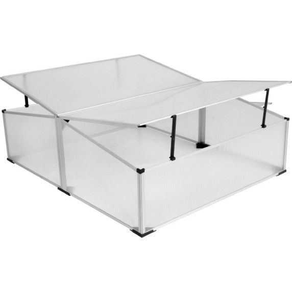 LINDER EXCLUSIV Topla greda, aluminijast okvir MC4347 – 120 x 100 x 30/40 cm