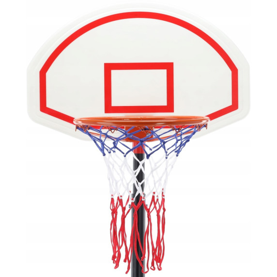 GARDEN LINE Košarkarski koš s stojalom in polnilno osnovo 165 – 205 cm