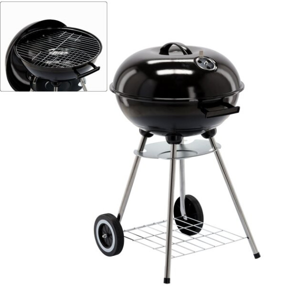 Vrtni žar na oglje 46 × 44 × 71 cm – BBQ MEETING