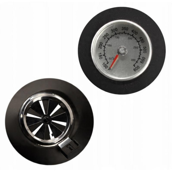 Vrtni žar na oglje 66 × 57 × 85 cm – BBQ MEETING