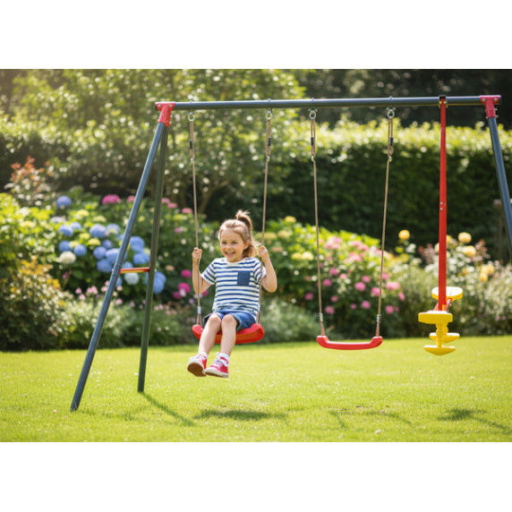 Detská záhradná hojdačka 290 × 180 × 200 cm