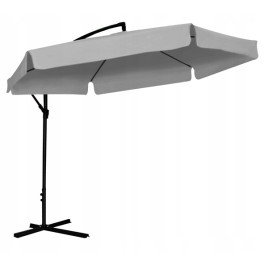 GARDEN LINE Umbrelă de grădină 300 cm BANANA – gri - 