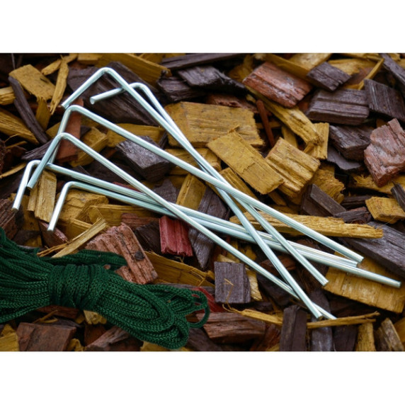 GARDEN LINE Záhradný fóliovník 4-segmentový 4 x 2,5 x 2 m NEW SOLUTION - zelený