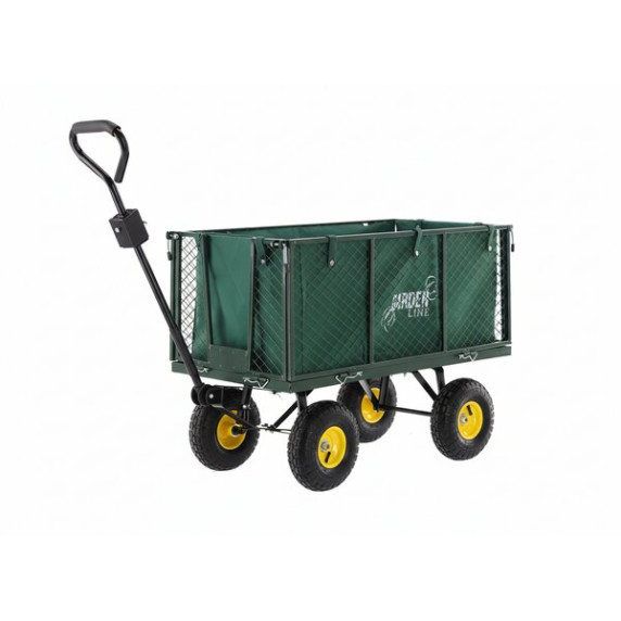 GARDEN LINE Cărucior de grădină multifuncțional XL 99 × 50 × 71 cm – verde