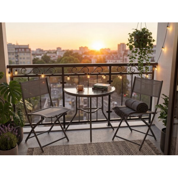 Zložljiv vrtni in balkonski set – GARDEN LINE