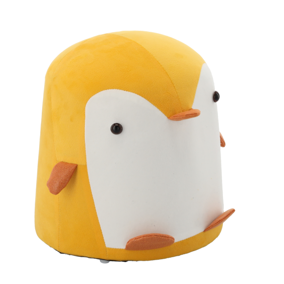 Otroški puf pingvin – rumen