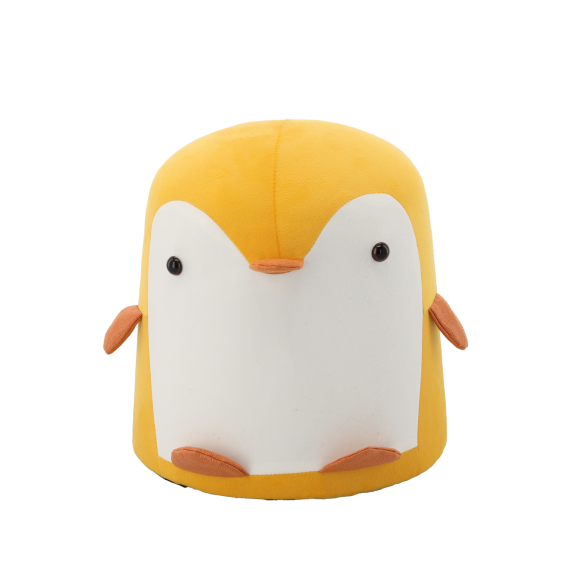 Otroški puf pingvin – rumen