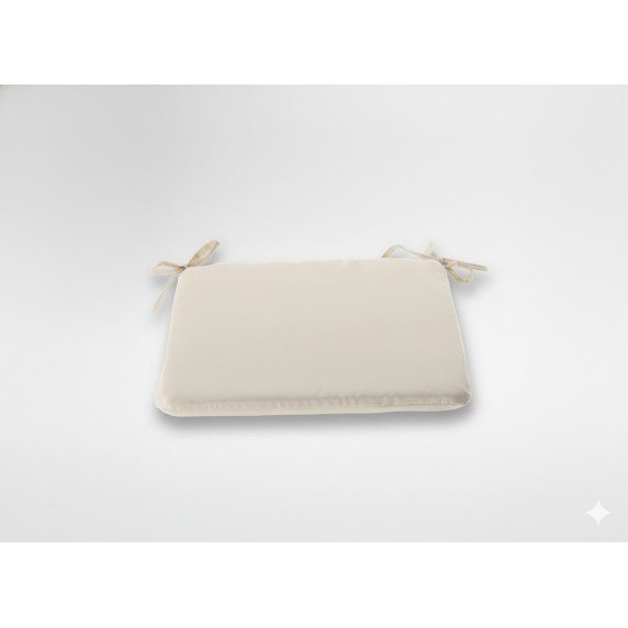 GARDEN LINE Záhradný podsedák na stoličku, sedák 40x40x3 cm PURE - béžová