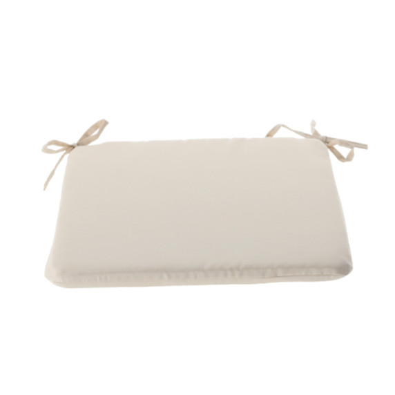 GARDEN LINE Záhradný podsedák na stoličku, sedák 40x40x3 cm PURE - béžová