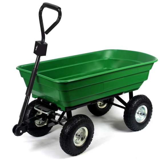 Garden Line Kétfunkciós kerti szállítókocsi – Zöld