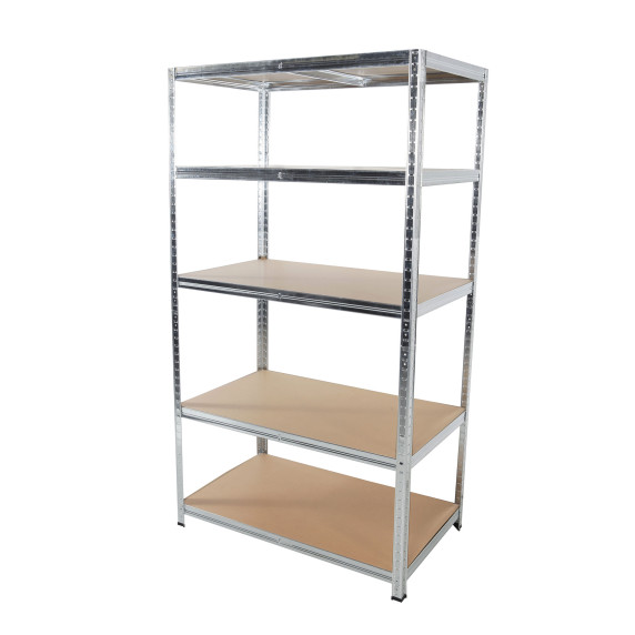 LINDER EXCLUSIV Fém polcrendszer SR001 – 90 x 40 x 180 cm -  horganyzott