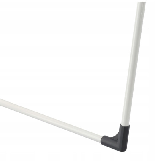 GARDEN LINE Ruhaszárító zoknitartóval 174x61x106 cm RENATA - Fehér