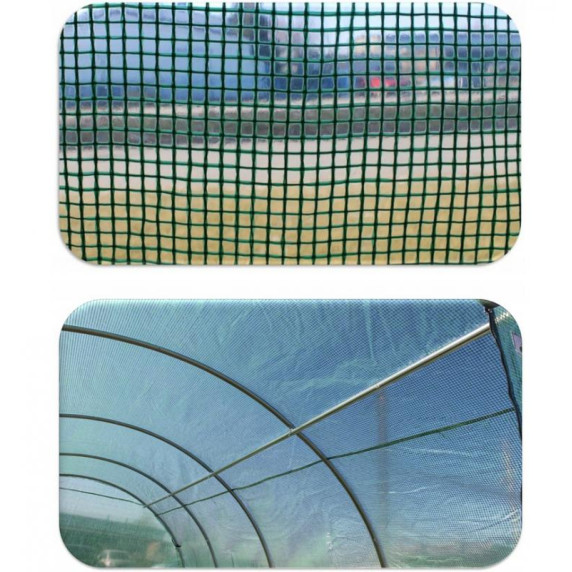 Garden Line  Kerti Fóliasátor – 4 × 2,5 × 2 m, Megerősített Váz (Ø 25 mm)