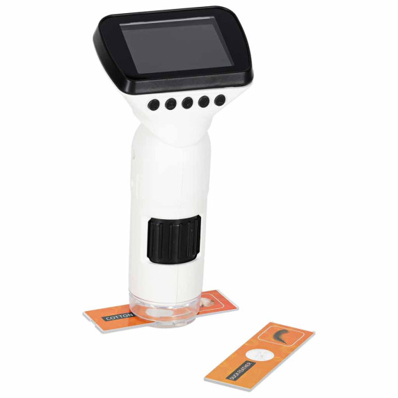 Digitális mikroszkóp 3 az 1-ben – Wi-Fi, USB, 2,4" LCD kijelző, 1000× nagyítás és tartozékok