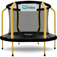 INLEA ULTIMATE Jump Trampolin 150 cm z notranjo zaščitno mrežo – črna - 