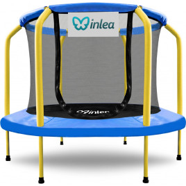INLEA ULTIMATE Jump Trambulin belső védőhálóval 150 cm - kék - 