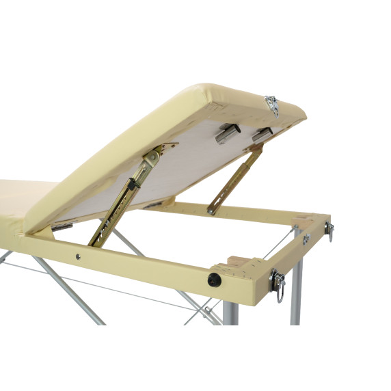 Masă de masaj INLEA Relax Pro, din trei părți și placată cu aluminiu IN16-0013 BEJ