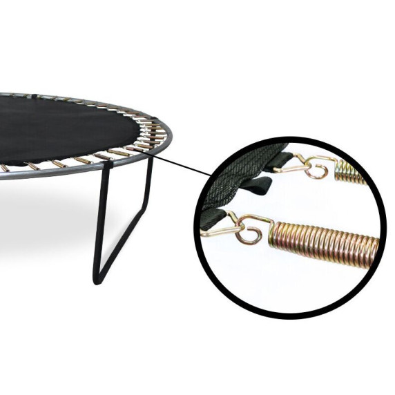 INLEA ULTIMATE Jump Trampolin 305 cm z notranjo zaščitno mrežo – svetlo zelena