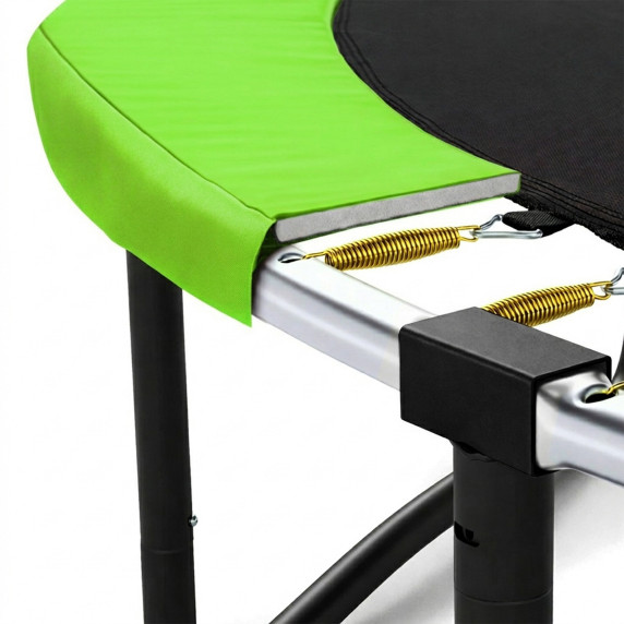 INLEA ULTIMATE Jump Trampolin 305 cm z notranjo zaščitno mrežo – svetlo zelena