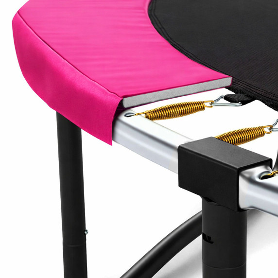 INLEA ULTIMATE Jump Trampolin 366 cm z notranjo zaščitno mrežo – roza