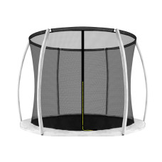 INLEA Vnútorná ochranná sieť na trampolínu ULTIMATE Jump s celkovým priemerom 366 cm na 6 tyčí výška 165 cm - čierna - 