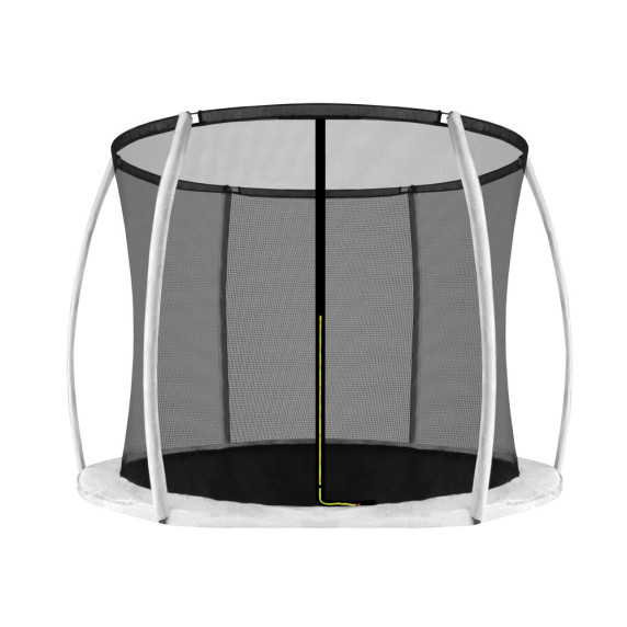 INLEA Plasă de siguranță interioară pentru trambulină ULTIMATE JUMP, diametru 366 cm, pentru 6 stâlpi înălțime 165 cm – negru