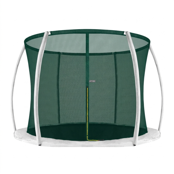 INLEA Plasă de protecție interioară pentru trambulină ULTIMATE Jump cu diametrul  250 cm, 6 stâlpii – Verde închis
