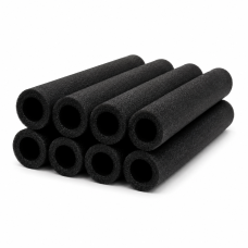 INLEA Protecție din spumă pentru stâlpi 100 cm  (8 bucăți) - negru - 