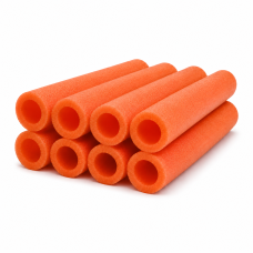 INLEA Protecție din spumă pentru stâlpi 100 cm, set 8 bucăți – portocaliu - 