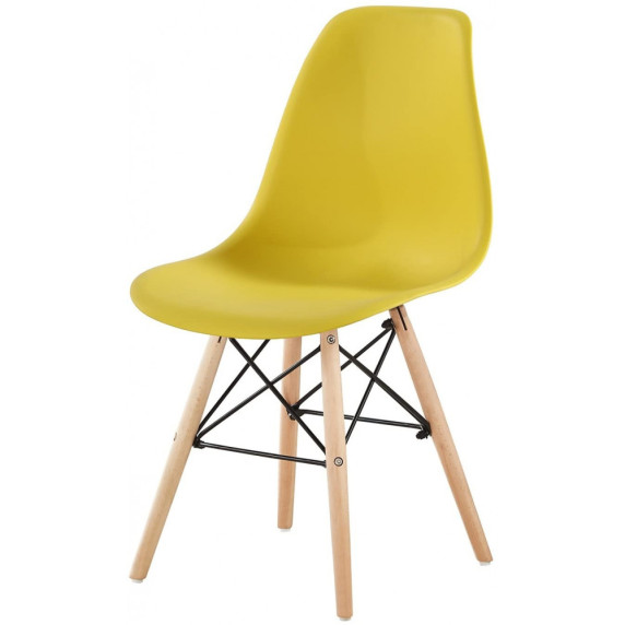 INLEA Blagovaonska stolica 4 kom VIVO – žuta