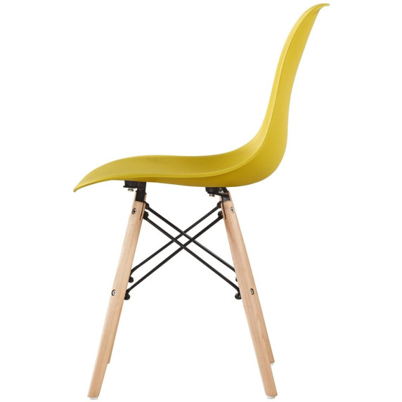 INLEA Blagovaonska stolica 4 kom VIVO – žuta