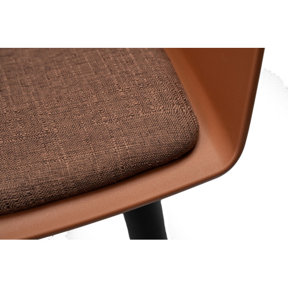 INLEA Jedálenská stolička 2 kusy AVELINE - hnedá